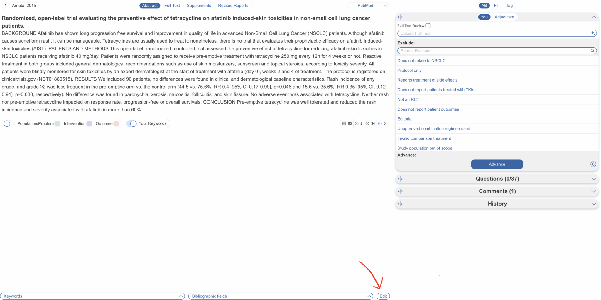 Reference IDs – Nested Knowledge