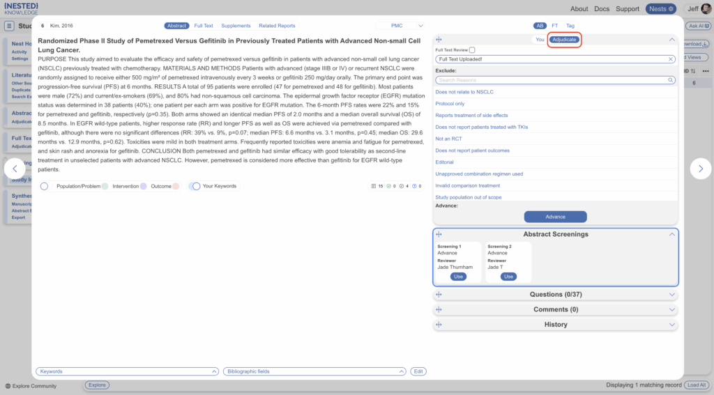Study Inspector: Overview – Nested Knowledge