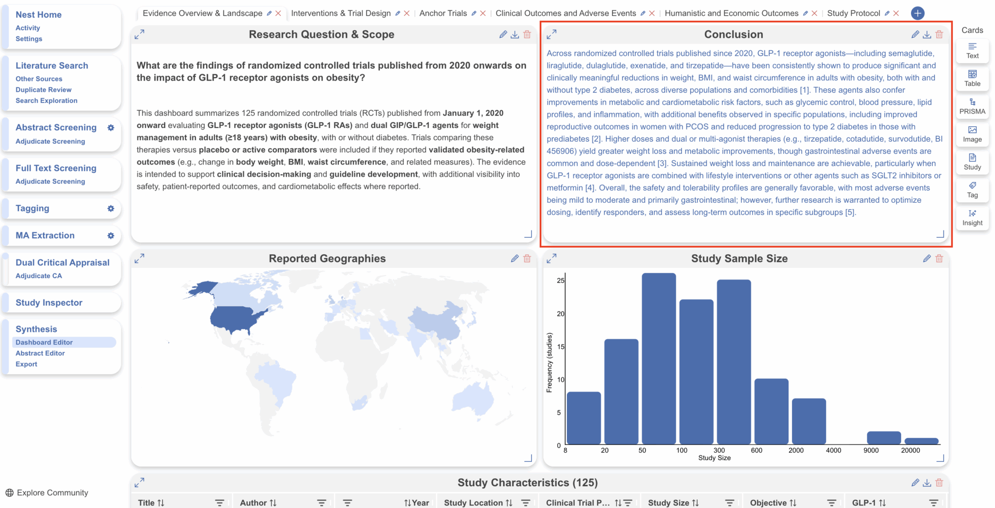 Dashboard Editor – Nested Knowledge