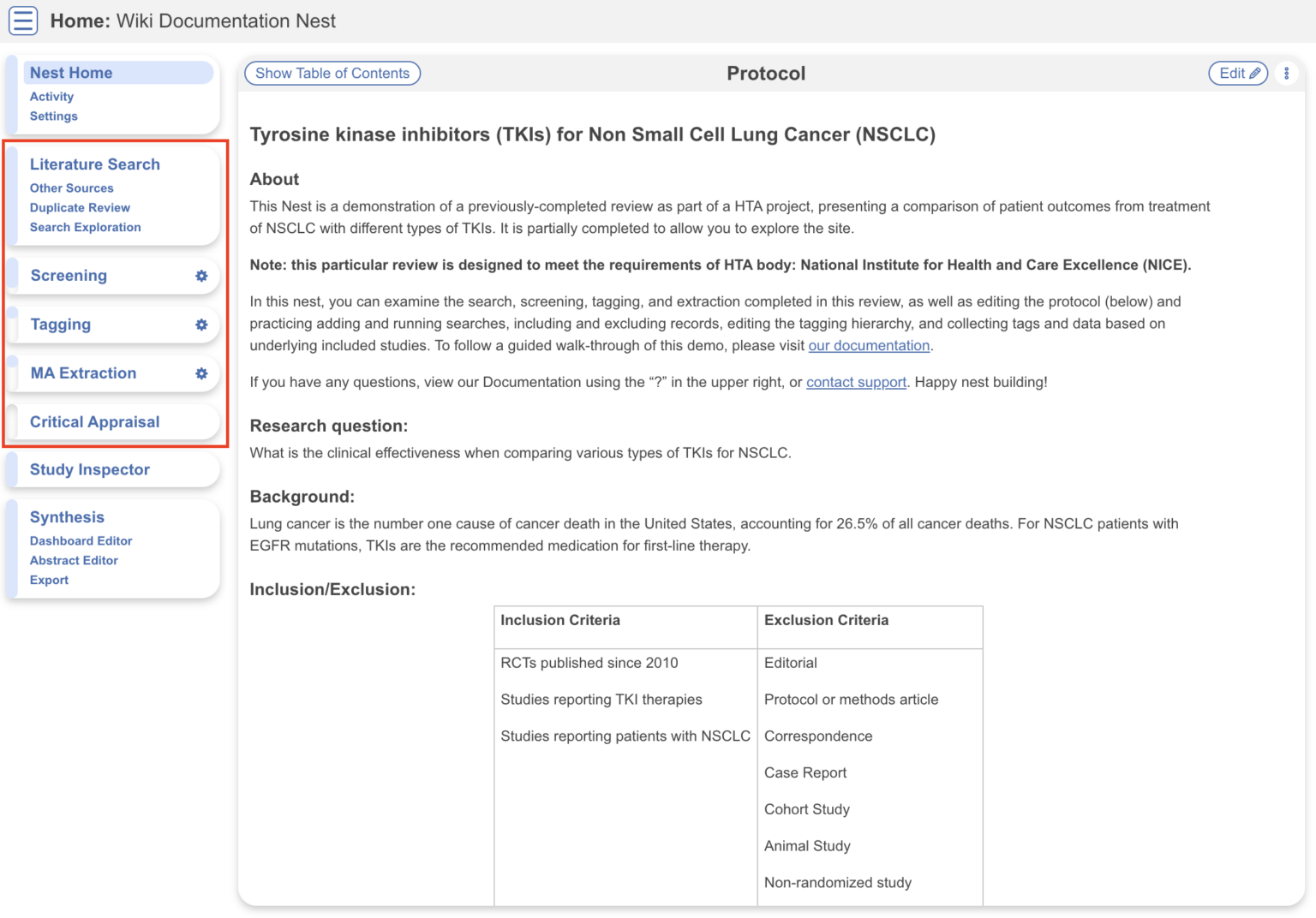 Key Definitions in Nested Knowledge® – Nested Knowledge