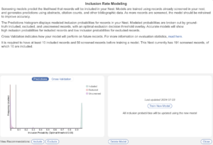 Using and Interpreting the Screening Model – Nested Knowledge