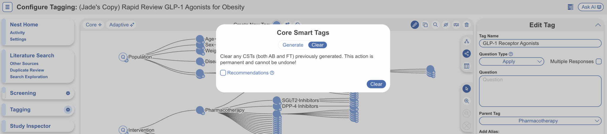 Core Smart Tags – Nested Knowledge