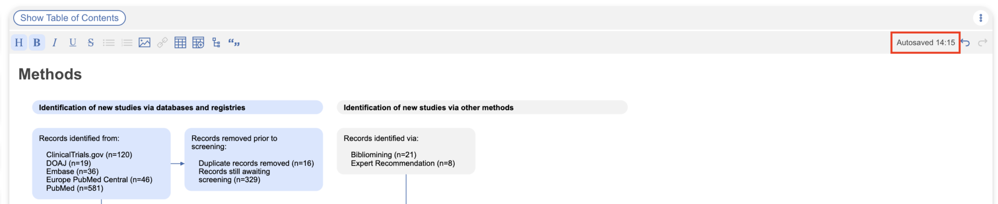 Manuscript Editor – Nested Knowledge