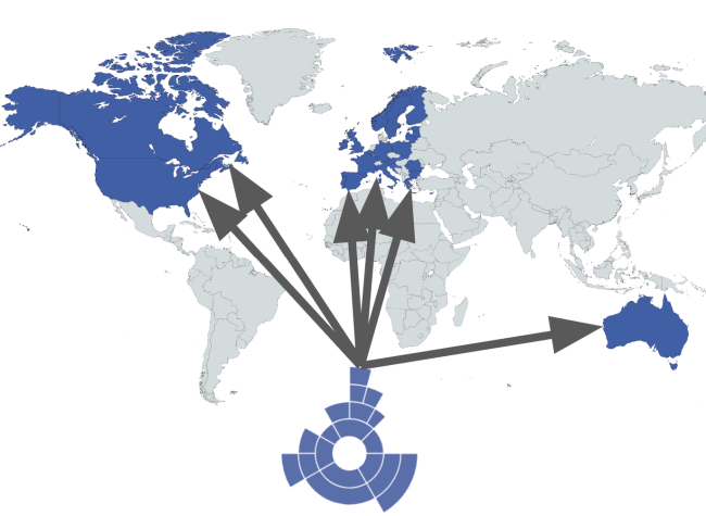 HTA across Geo map title page